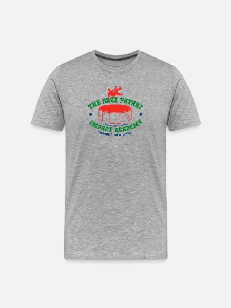 Sazz Pataki Impact Academy - Men's Premium Organic T-Shirt - heather grey