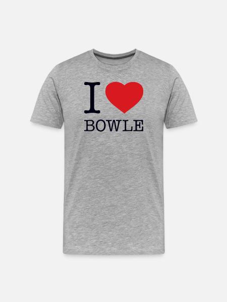 I love punch - Men's Premium Organic T-Shirt - heather grey
