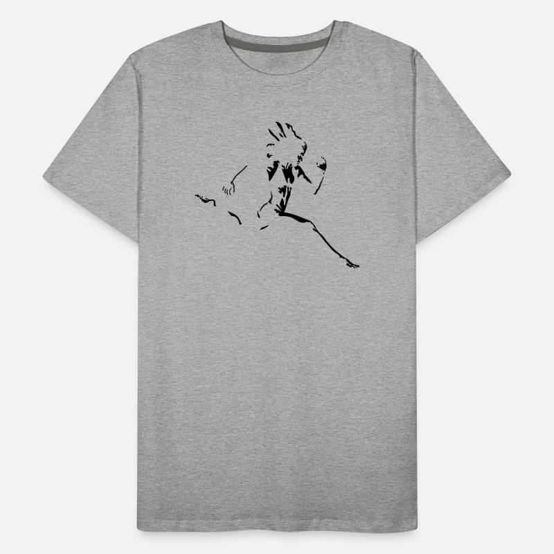 runner Men's Premium Organic T-Shirt