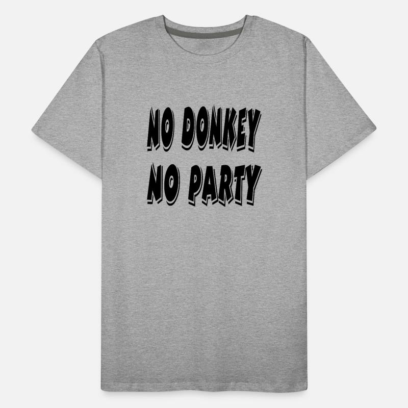 Esel Männer Premium Bio T-Shirt