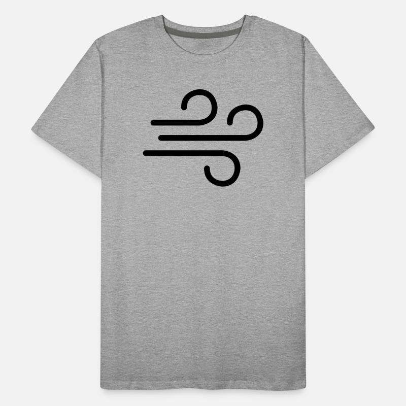 Wind Men's Premium Organic T-Shirt