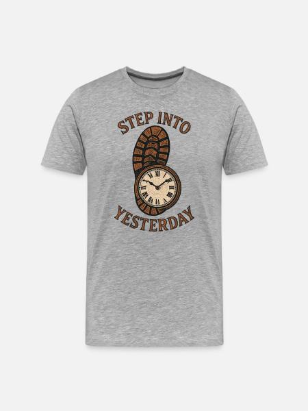 Urbex - Urban Exploration - Men's Premium Organic T-Shirt - heather grey