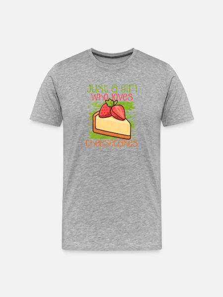 Gâteau - T-shirt bio Premium Homme - gris chiné