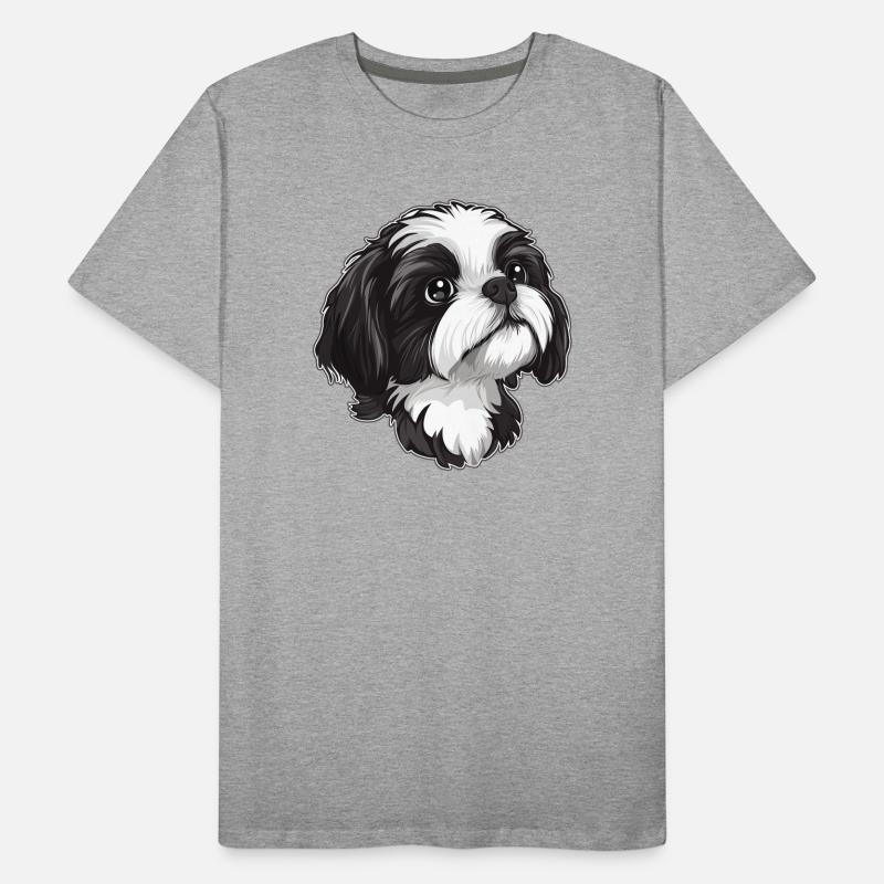 Shih Tzu T-shirt bio Premium Homme