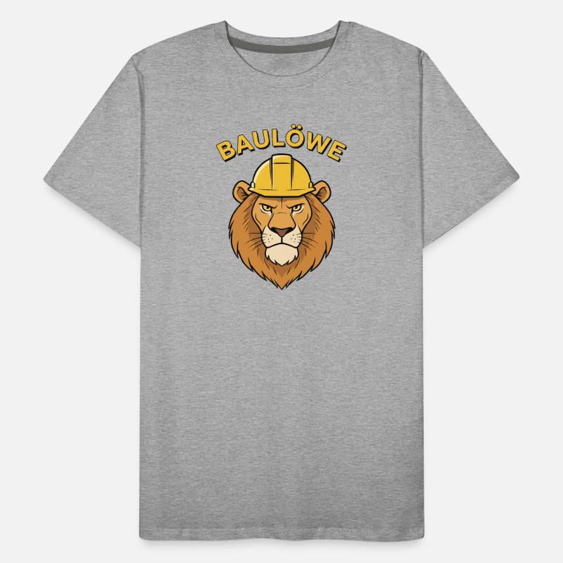 Baulöwe Männer Premium Bio T-Shirt