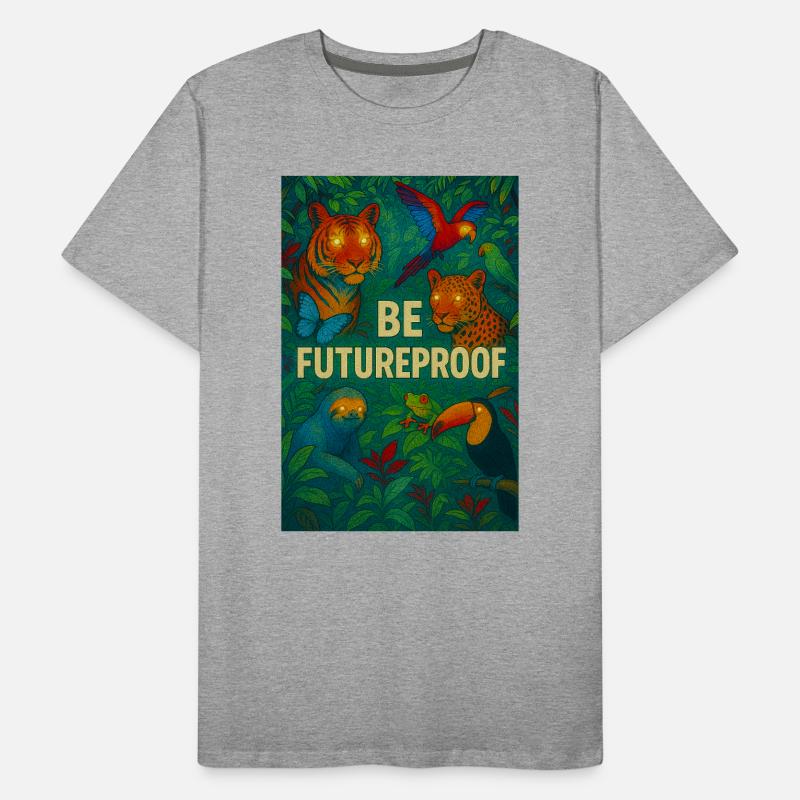 Be future-proof Men's Premium Organic T-Shirt