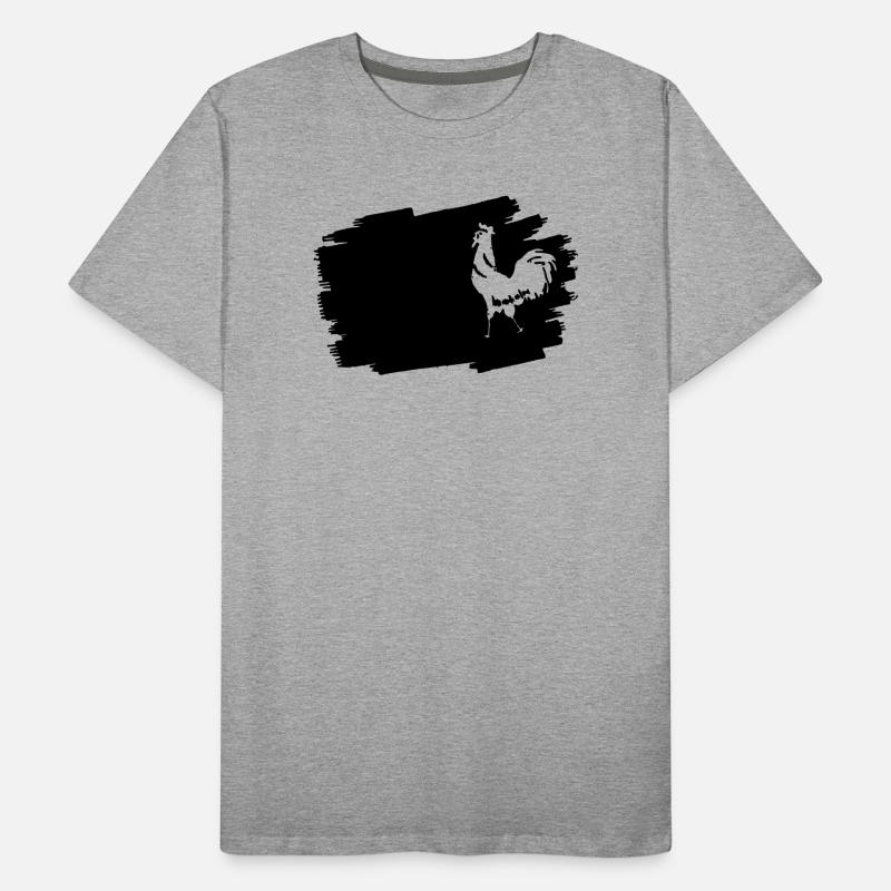 Mitternachts-Glyphen-Emblem Männer Premium Bio T-Shirt