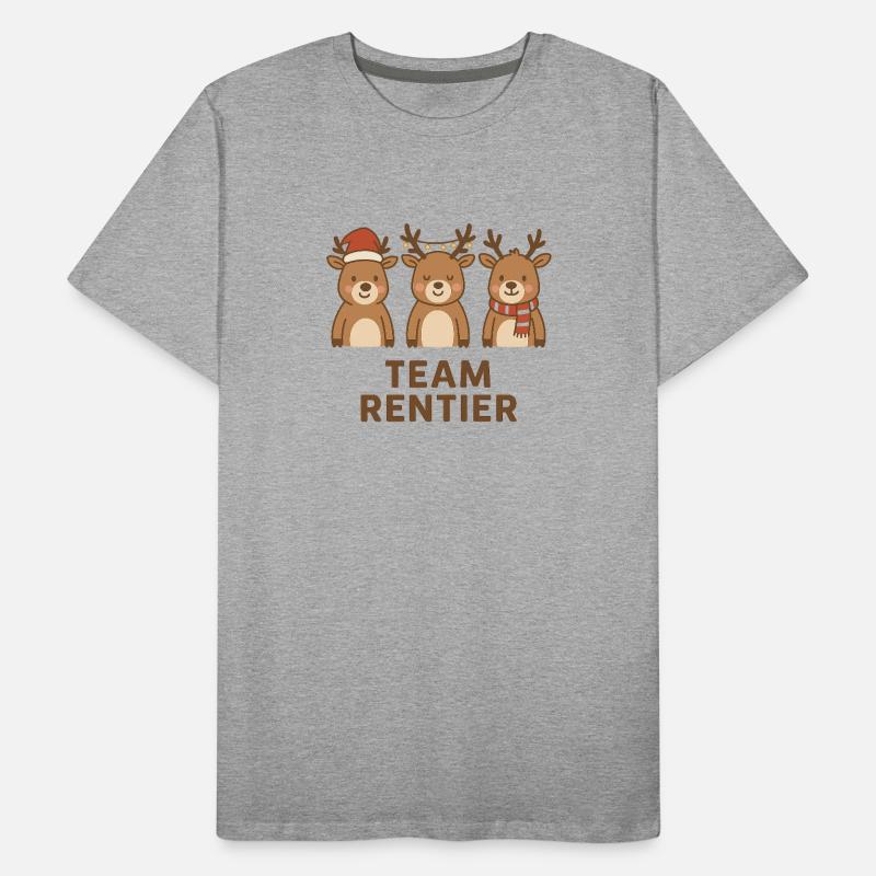 Team Rentier Männer Premium Bio T-Shirt