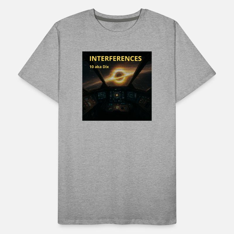 Nebula Cockpit Interference Men's Premium Organic T-Shirt