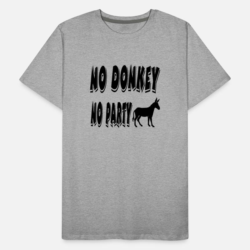 Esel Männer Premium Bio T-Shirt