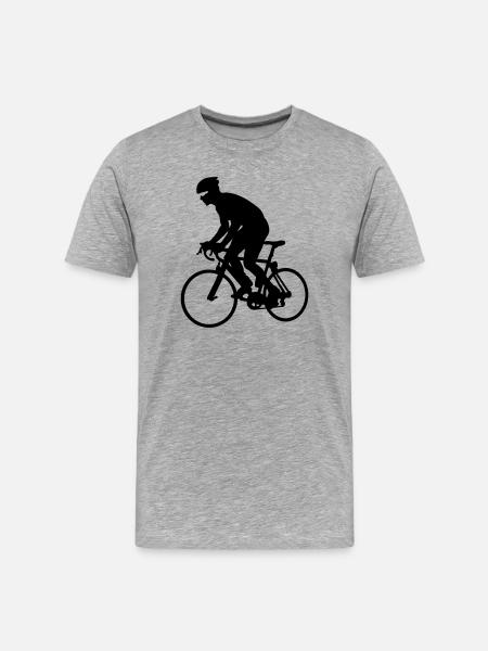 Coureur - T-shirt bio Premium Homme - gris chiné