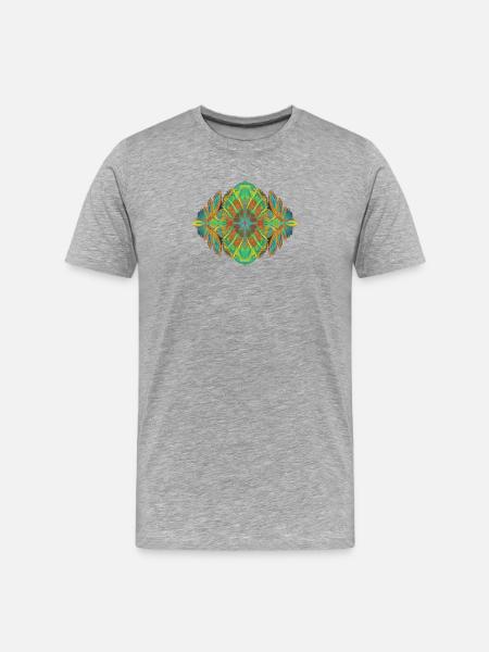Grafika_bez_nazwy_11 - T-shirt bio Premium Homme - gris chiné