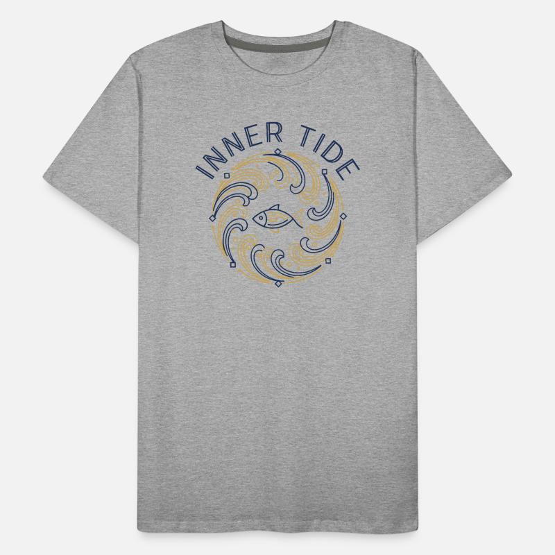 Inner tidal river Men's Premium Organic T-Shirt