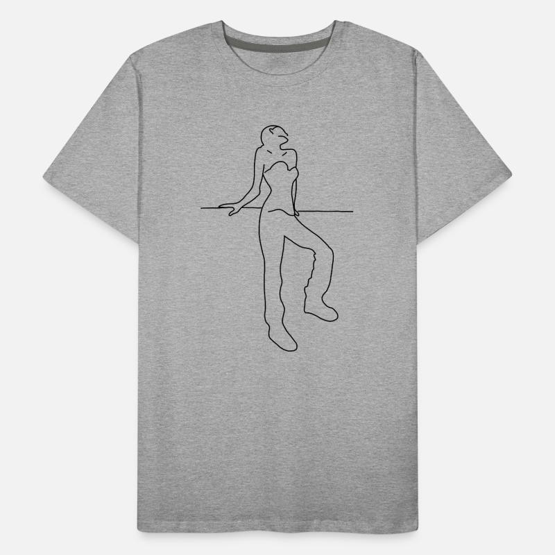  Lady Männer Premium Bio T-Shirt