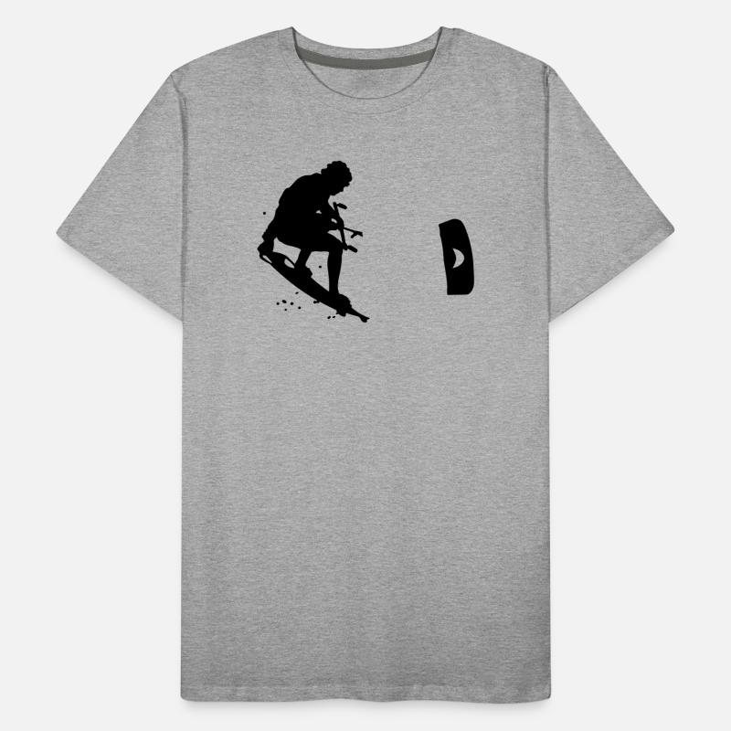 Kitesurf T-shirt bio Premium Homme
