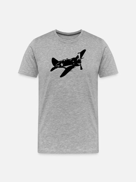 I-16 - T-shirt bio Premium Homme - gris chiné