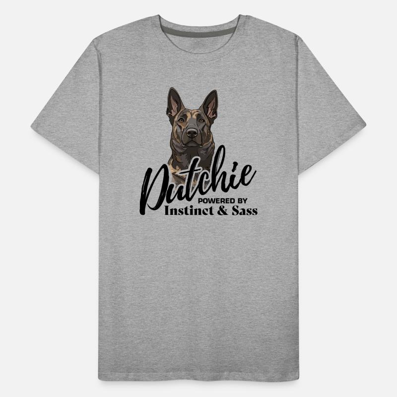 Dutch Shepherd - Dutchie  Men's Premium Organic T-Shirt