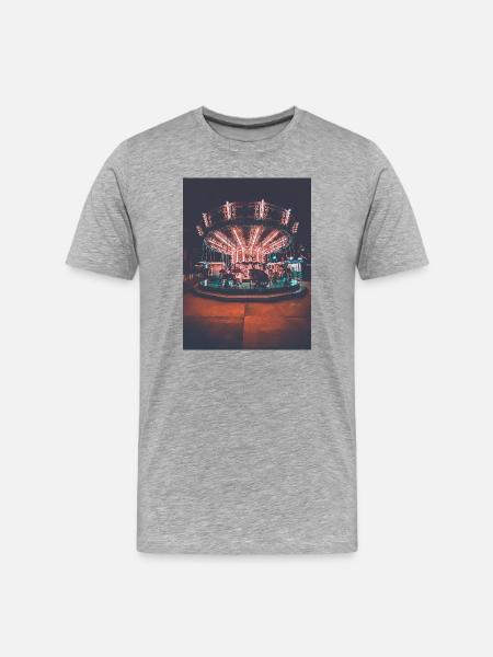 Old General Hospital - Men's Premium Organic T-Shirt - heather grey