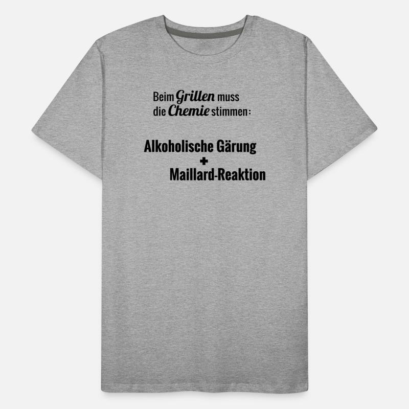 Réaction de Maillard T-shirt bio Premium Homme