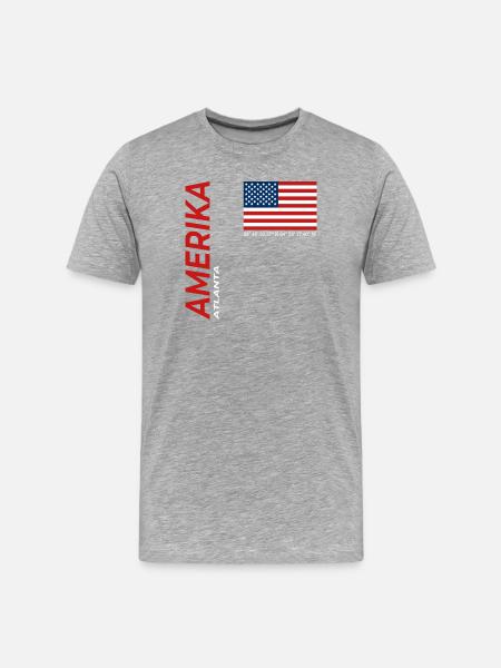 Atlanta - T-shirt bio Premium Homme - gris chiné