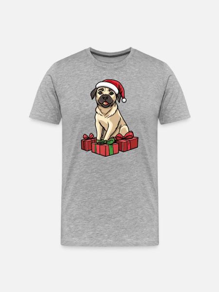 Kangal Dog Christmas Gifts - Men's Premium Organic T-Shirt - heather grey