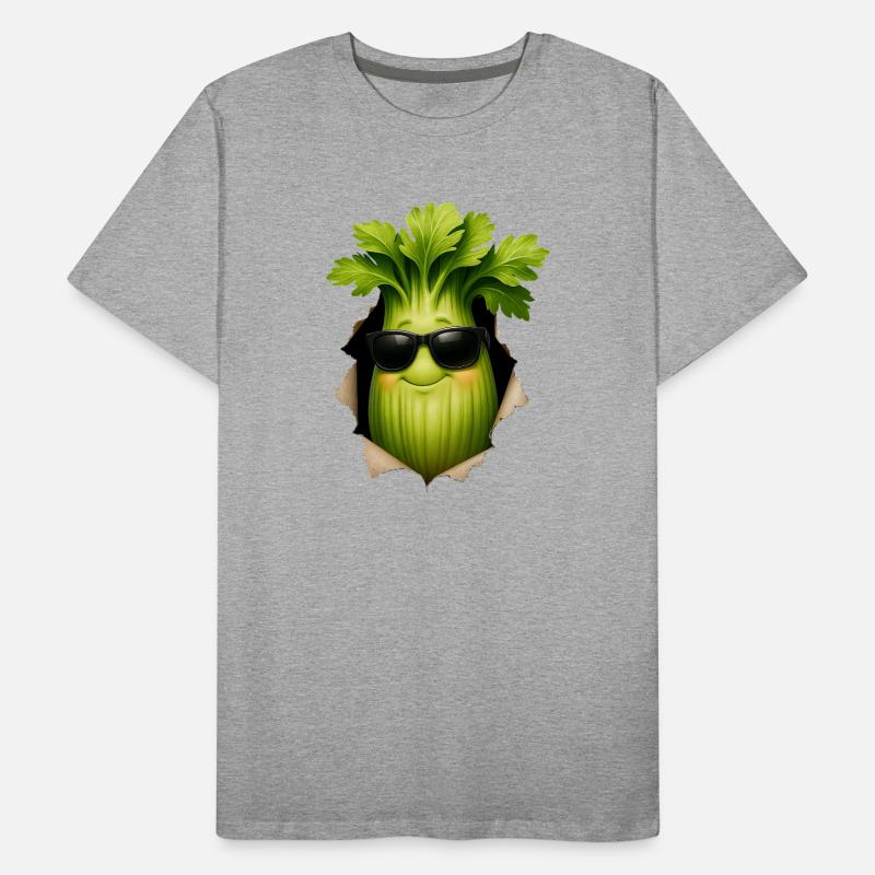 celery Men's Premium Organic T-Shirt