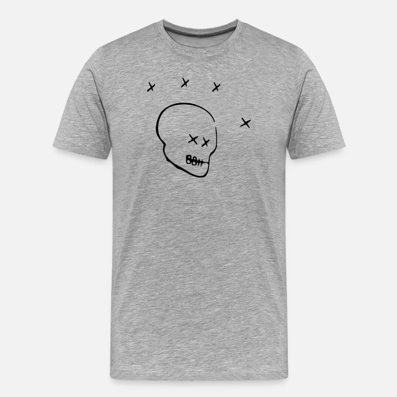DIXON - Männer Premium Bio T-Shirt - Grau meliert