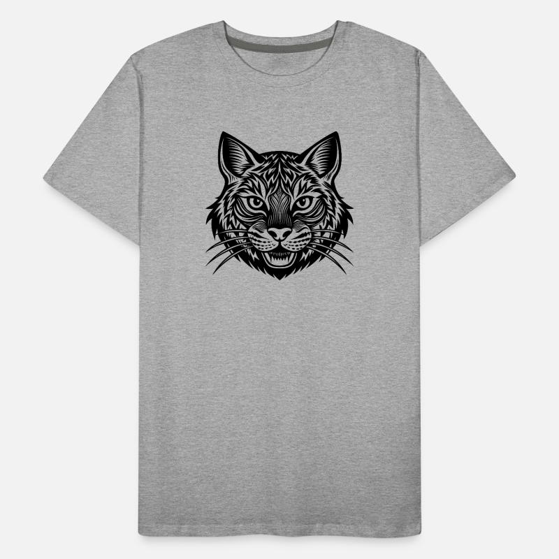 Wild cat Men's Premium Organic T-Shirt