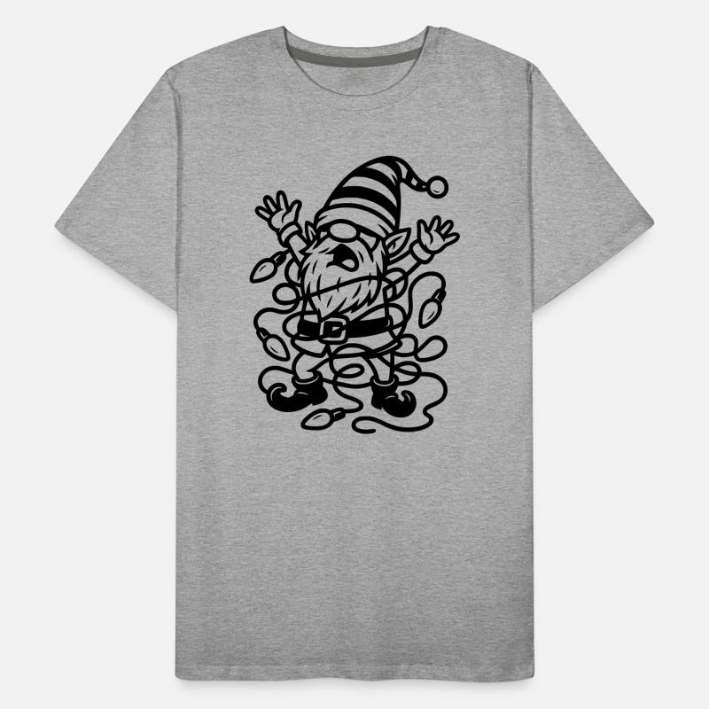 Imp String Lights Men's Premium Organic T-Shirt