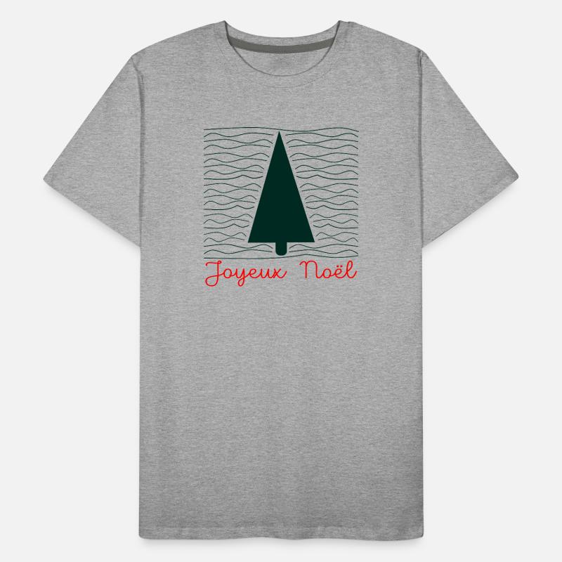 Sapin de Noël - Minimaliste T-shirt bio Premium Homme