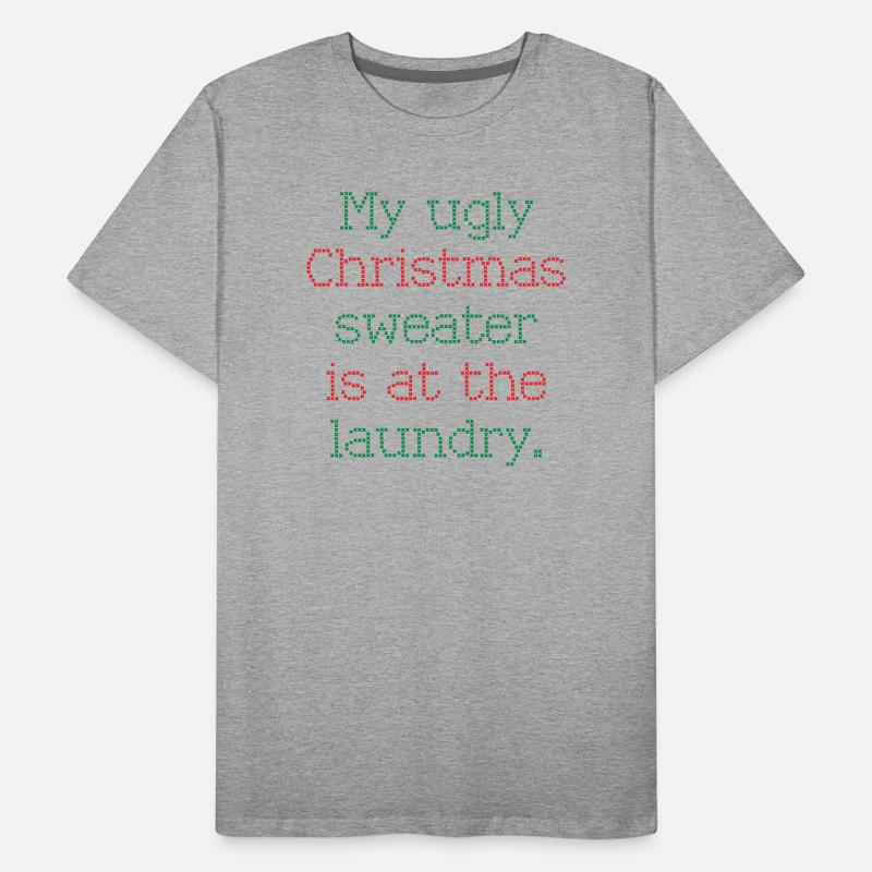 Pull de Noël T-shirt bio Premium Homme