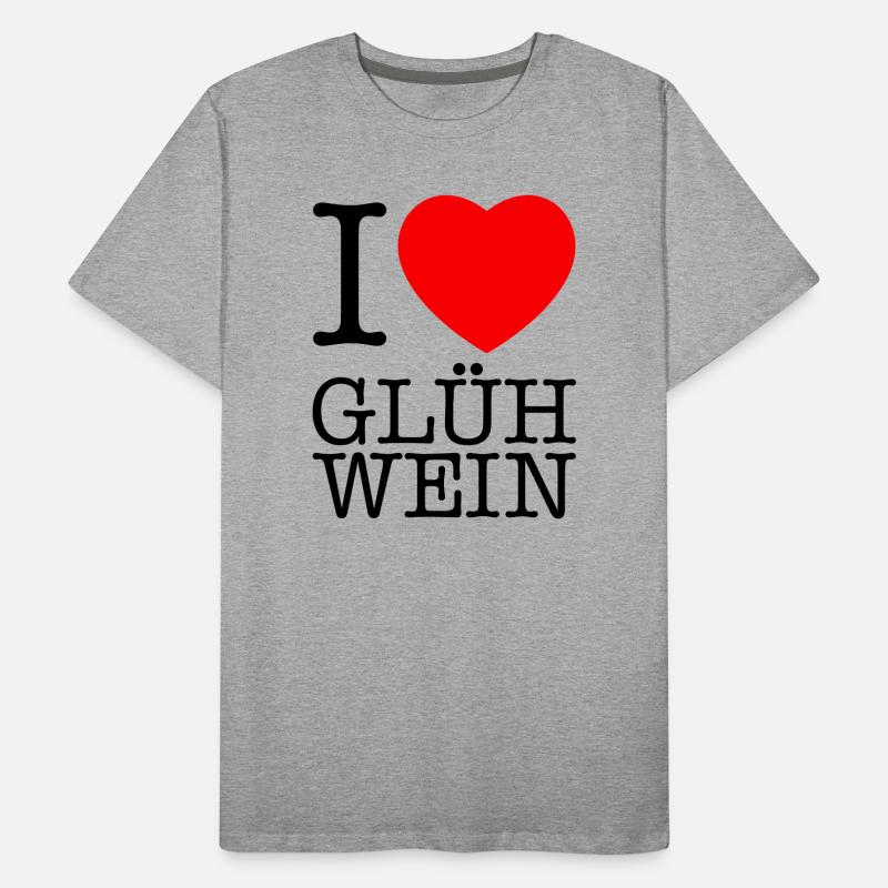 J’adore le vin chaud T-shirt bio Premium Homme