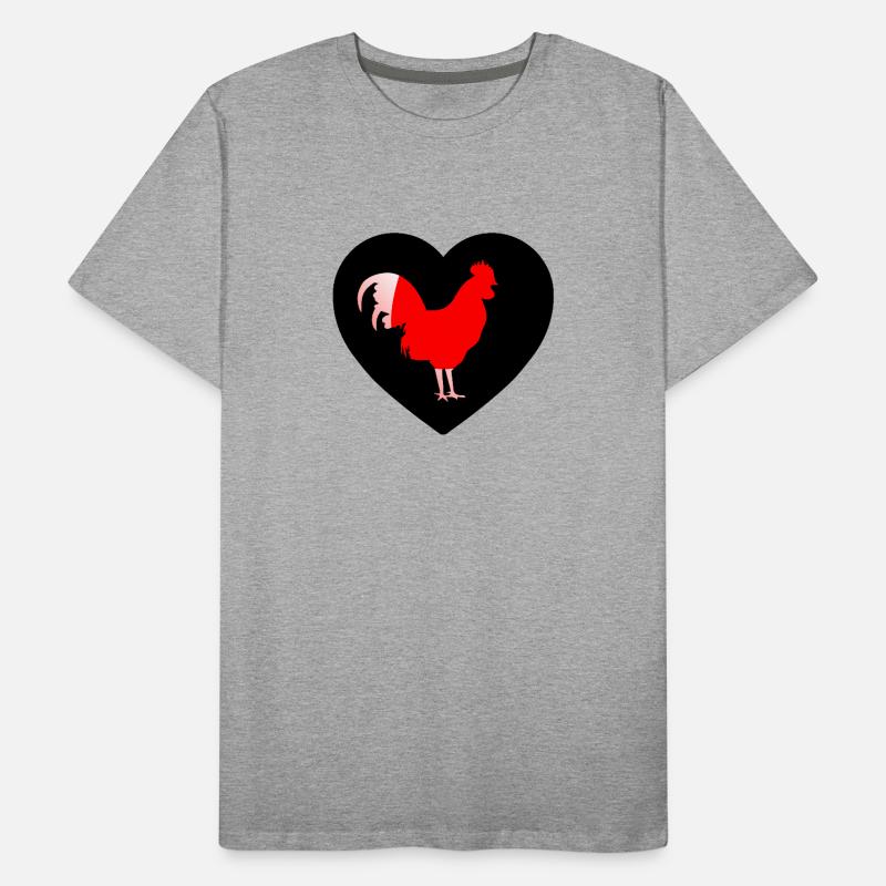 Coq T-shirt bio Premium Homme