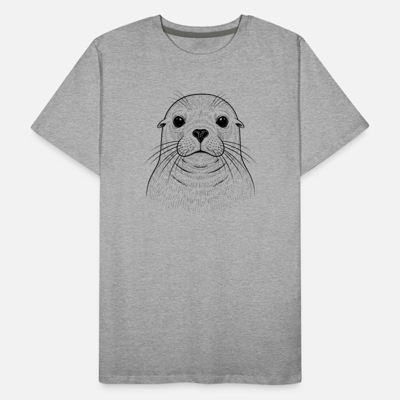 Phoque T-shirt bio Premium Homme
