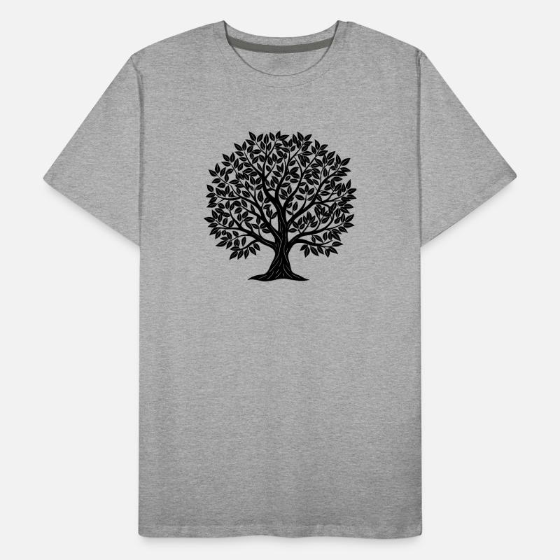 Baum Männer Premium Bio T-Shirt