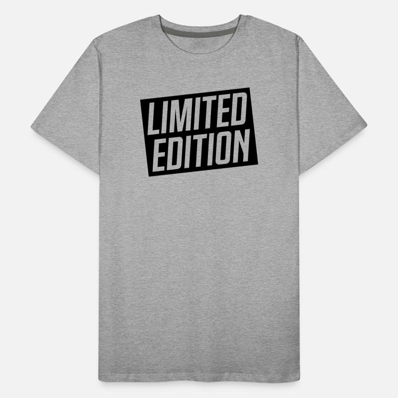 Edición limitada Camiseta orgánica premium hombre