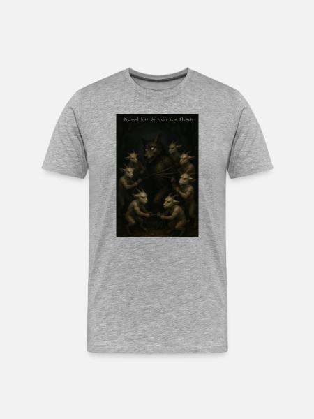 Fight - Men's Premium Organic T-Shirt - heather grey