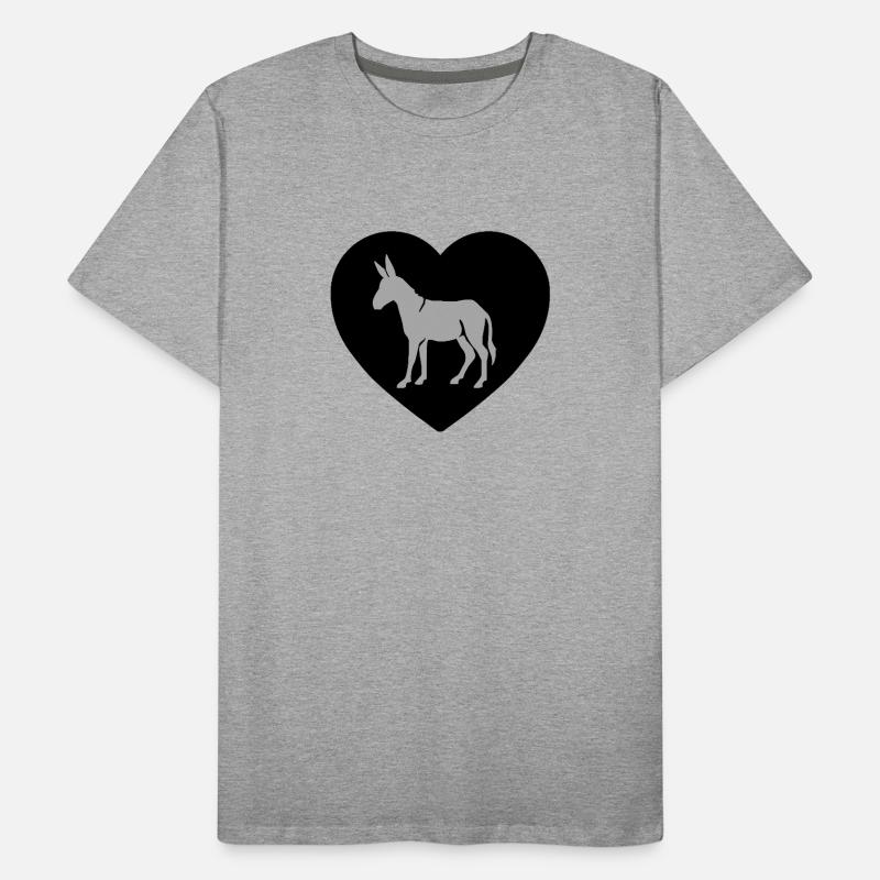 âne T-shirt bio Premium Homme
