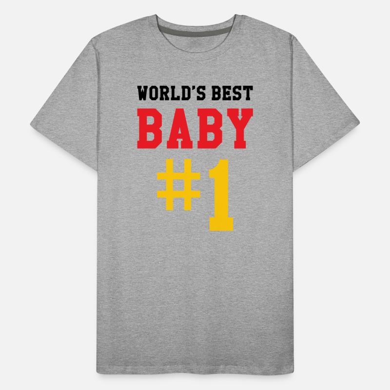 Meilleur bébé - Naissance - Enfant T-shirt bio Premium Homme