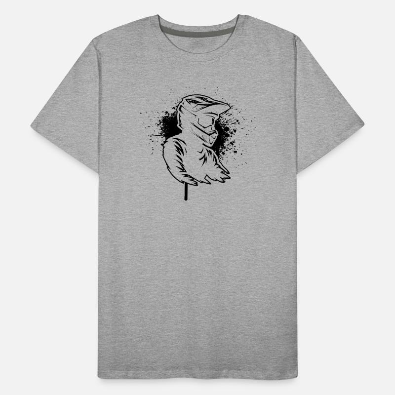 Déclaration directe sur le motocross T-shirt bio Premium Homme