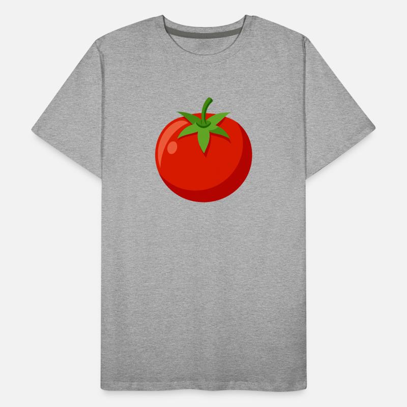Tomato Men's Premium Organic T-Shirt