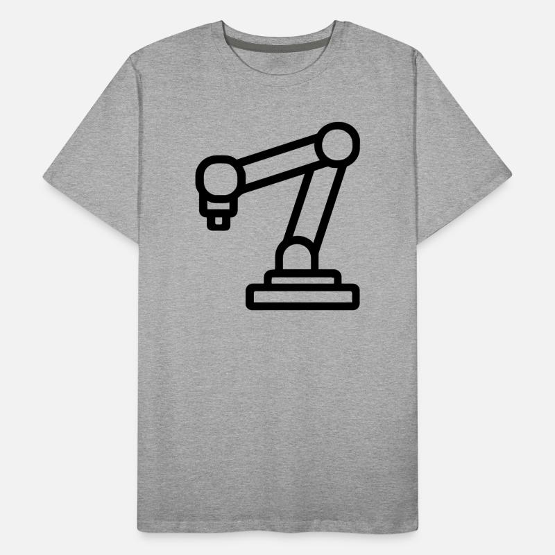 bras robotique T-shirt bio Premium Homme