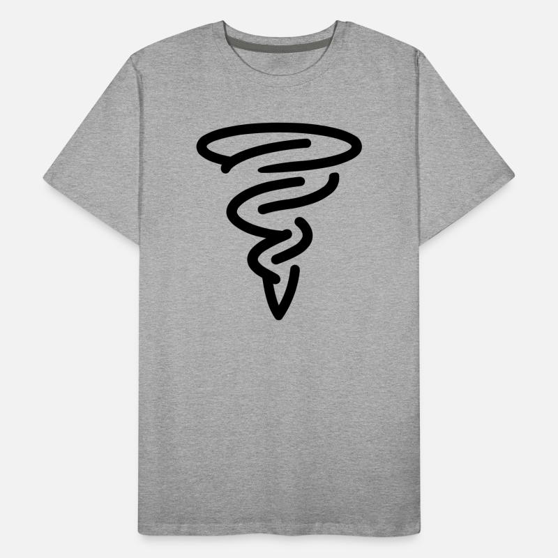 tornade T-shirt bio Premium Homme