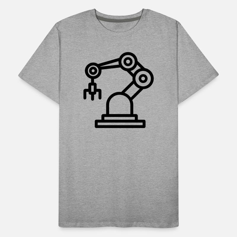 robotic arm Men's Premium Organic T-Shirt