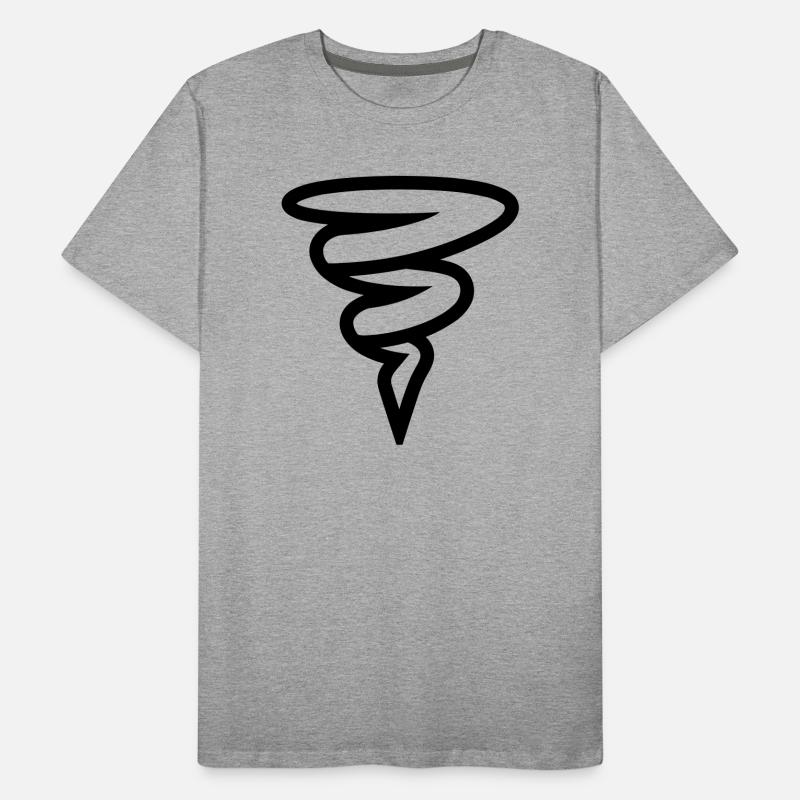 tornade T-shirt bio Premium Homme