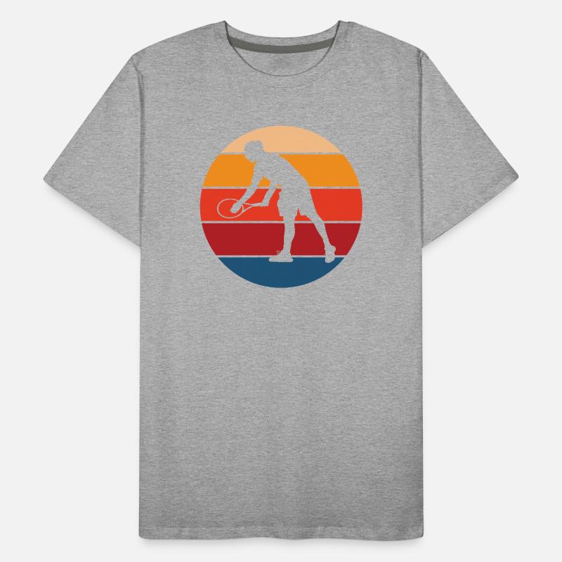 Tennis Männer Premium Bio T-Shirt