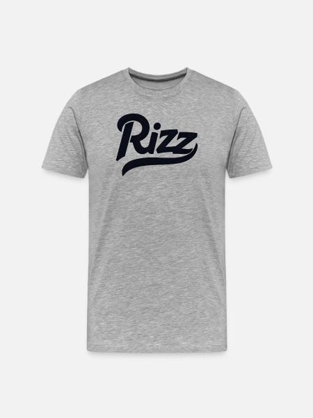 Rizz - T-shirt bio Premium Homme - gris chiné