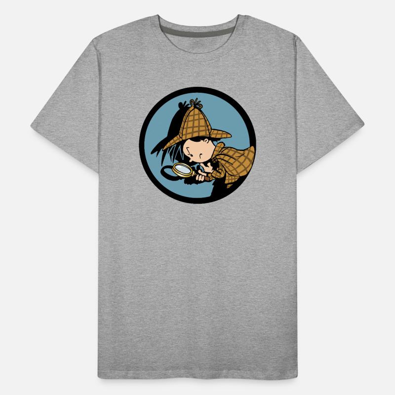 Collection Flo de détective T-shirt bio Premium Homme
