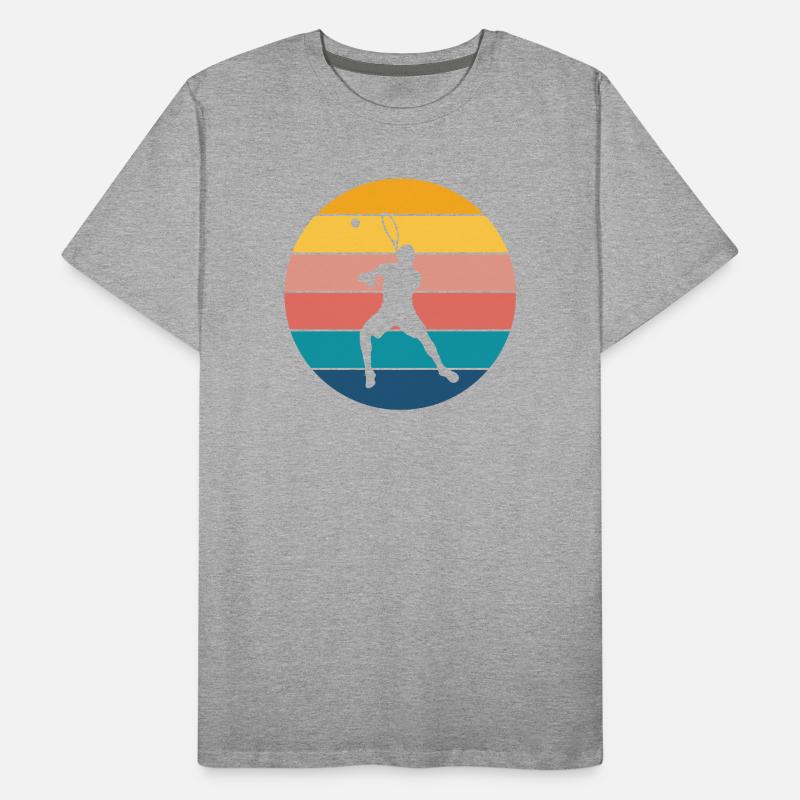 Tennis Männer Premium Bio T-Shirt