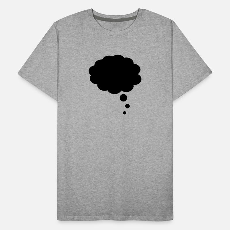 Thought bubble Men's Premium Organic T-Shirt